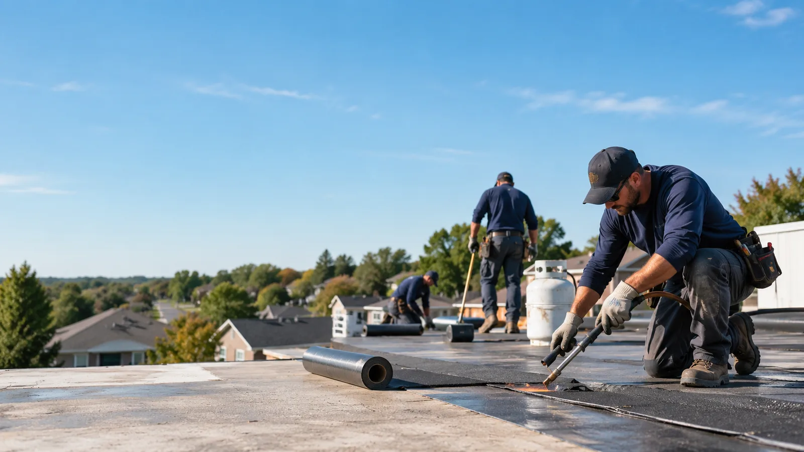 Flat Roof Leak Repair providers in South Point, OH